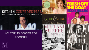 my top 10 books for foodies