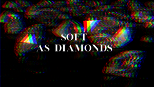 a blurry image of diamonds
